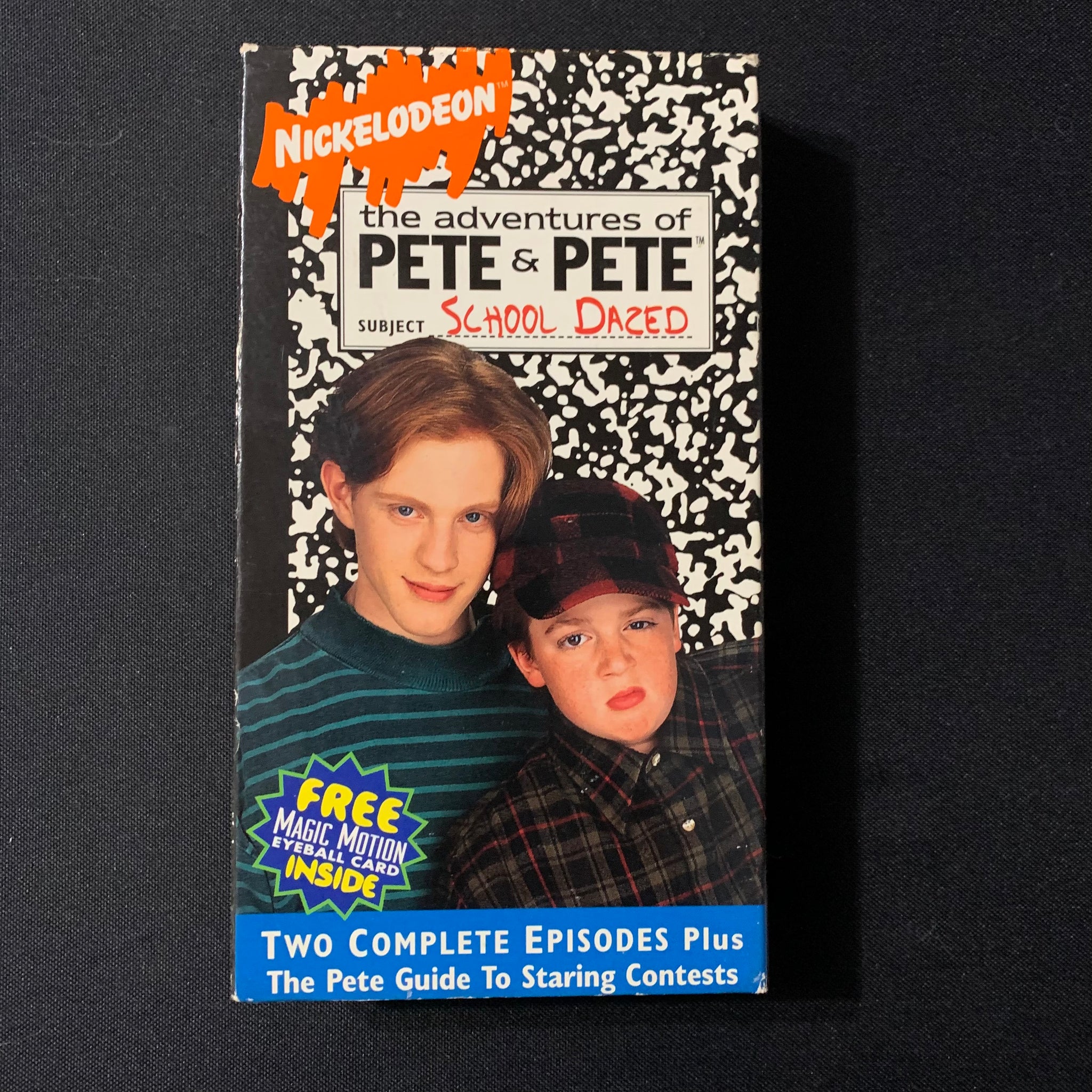 VHS Nickelodeon 'Adventures of Pete and Pete: School Dazed' (1994