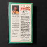 VHS Butch Baldassari 'You Can Play Bluegrass Mandolin' (1992) instructional video tape