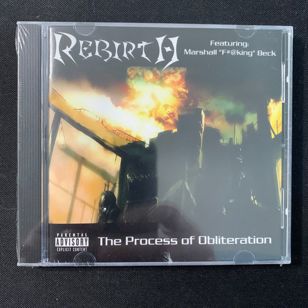 CD Rebirth 'Process of Obliteration' (2007) Arizona thrash groove metal new sealed
