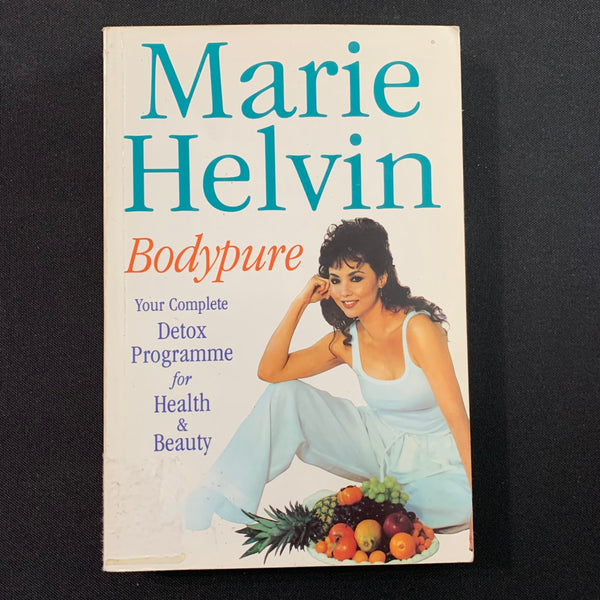 BOOK Marie Helvin 'Bodypure' (1995) PB detox program health beauty UK paperback