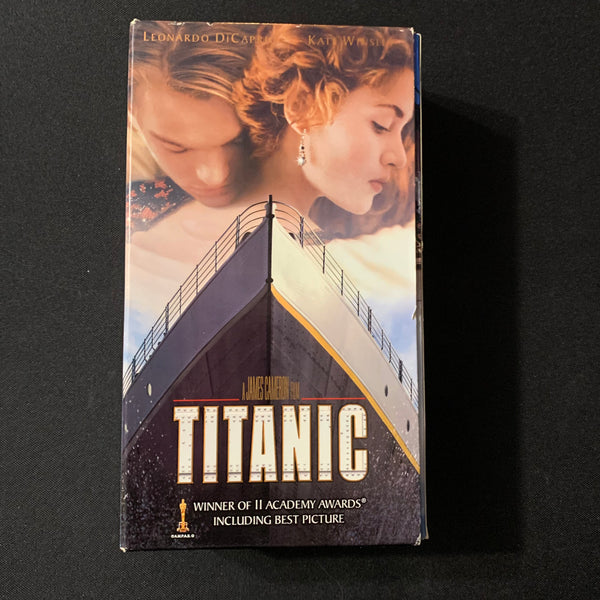 VHS Titanic (1997) Leonardo DiCaprio, Kate Winslet, Billy Zane, James Cameron
