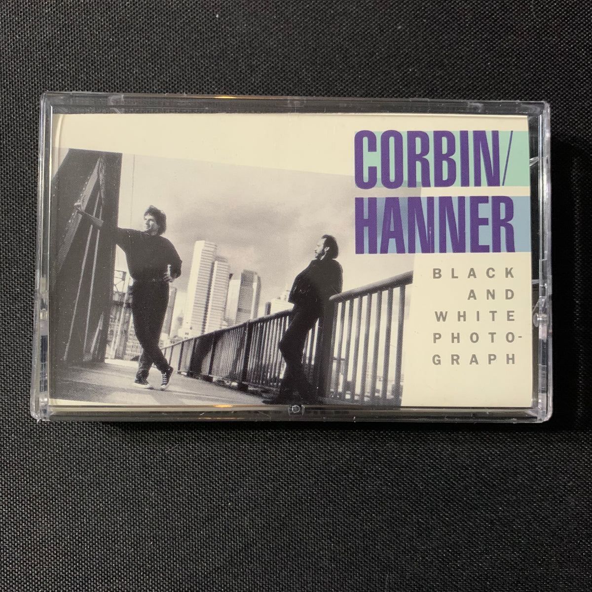 CASSETTE Corbin/Hanner 'Black and White Photograph' (1990) country Wor ...