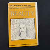 BOOK Kurt W. Donsbach 'What You Always Wanted To Know About Beauty' natural med