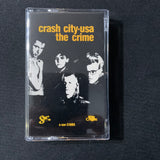 CASSETTE The Crime 'Crash City USA' (1985) Memphis power pop tape