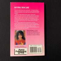 BOOK Cherie de Haas 'Natural Skin Care' (1987) PB skincare health holistic
