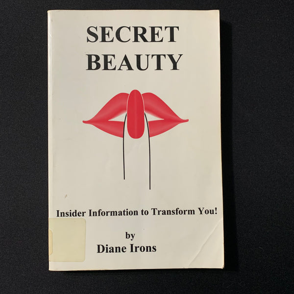 BOOK Diane Irons 'Secret Beauty' (1996) PB makeup fashion tips hints