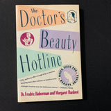 BOOK Fredric Haberman/Margaret Danbrot 'Doctor's Beauty Hotline'  skin hair care
