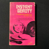 BOOK Robert Alan Fanklyn/Marcia Borie 'Instant Beauty' (1973) rare PB Hollywood