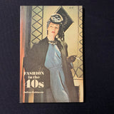 BOOK Julian Robinson 'Fashion In the 40s' (1980) paperback great photos Dior