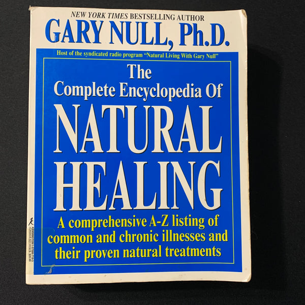 BOOK Gary Null 'Complete Encyclopedia of Natural Healing' (1998) PB