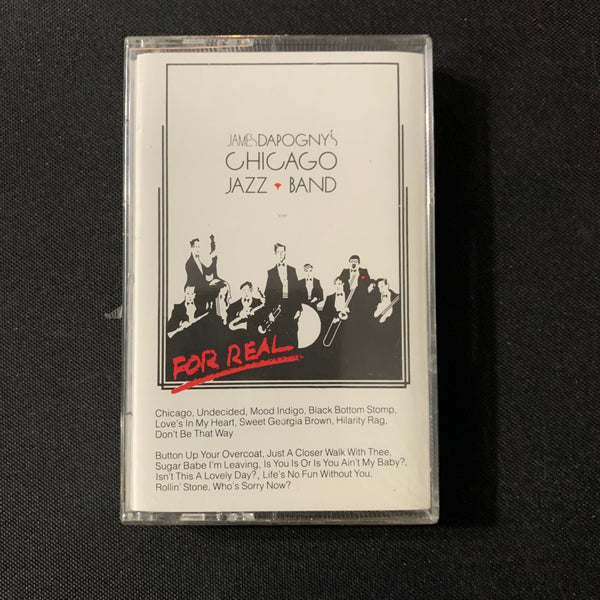 CASSETTE James Dapogny's Chicago Jazz Band 'For Real' (1987) new sealed tape