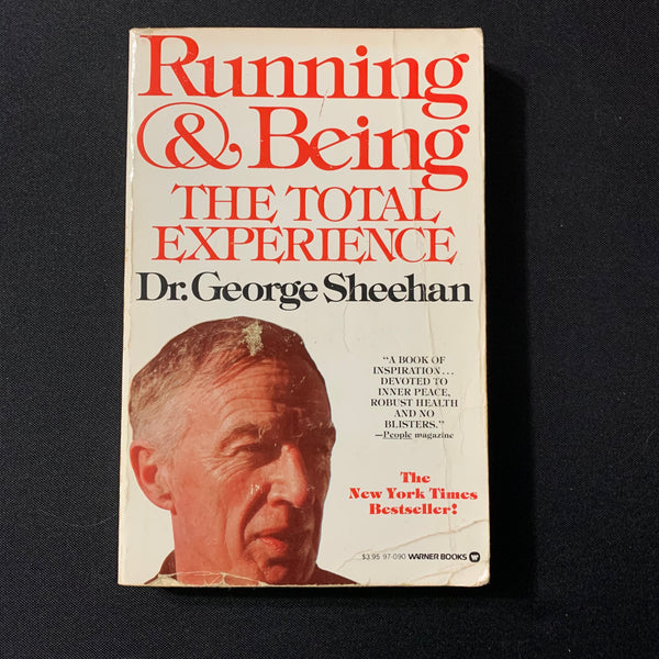 BOOK Dr. George Sheehan 'Running and Being: The Total Experience' (1978) PB