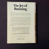 BOOK Thaddeus Kostrubala 'The Joy of Running' (1976) PB  physical fitness program