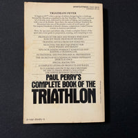 BOOK Paul Perry 'Complete Book of the Triathlon' (1983) PB training manual
