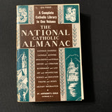 BOOK National Catholic Almanac (1947) St. Anthony's Guild apologetics dogma stats