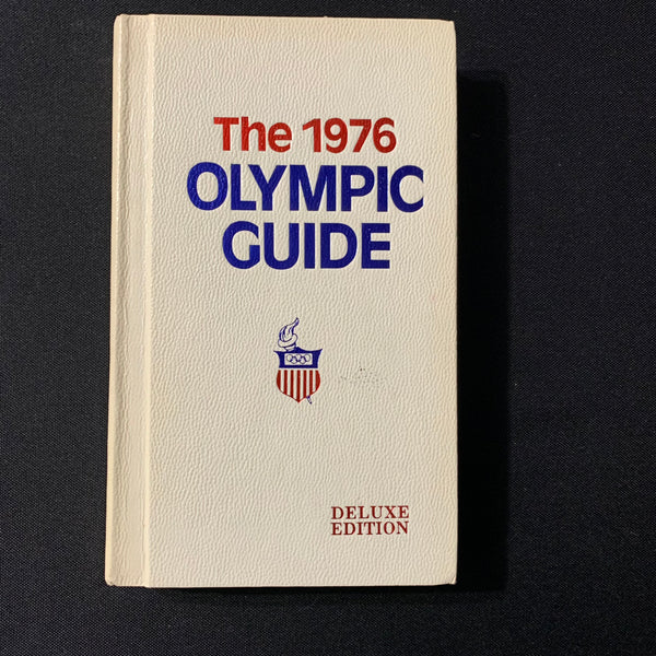 BOOK John V. Grombach '1976 Olympic Guide' Deluxe Edition hardcover