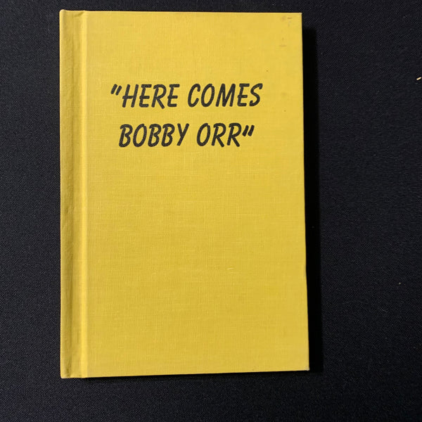 BOOK Robert B. Jackson 'Here Comes Bobby Orr' (1971) HC no dust jacket hockey
