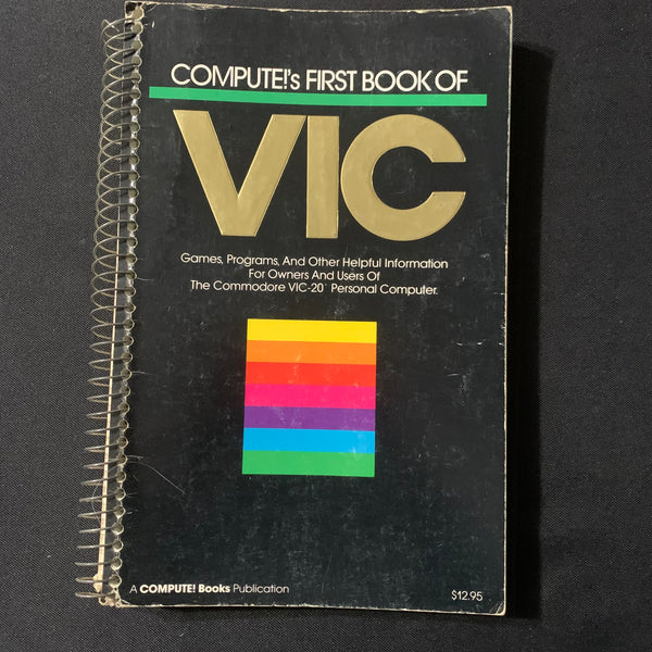 COMMODORE VIC 20 Compute's First Book of VIC (1982) BASIC programming