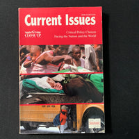 BOOK 'Current Issues' (2000) Edition critical policy choices Close Up Foundation