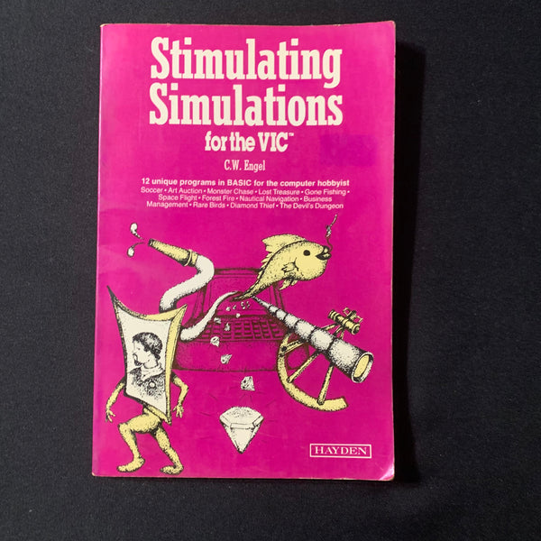 COMMODORE VIC 20 C.W. Engel 'Stimulating Simulations' (1983) BASIC programming