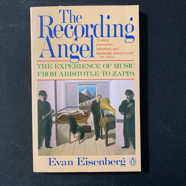 BOOK Evan Eisenberg 'The Recording Angel' (1988) aesthetic of recorded music