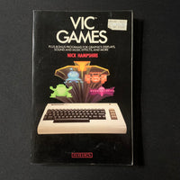 COMMODORE VIC 20 Nick Hampshire 'Vic Games' (1983) 36 programs BASIC coding