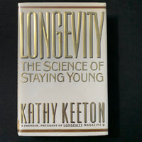 BOOK Kathy Keeton 'Longevity: The Science of Staying Young' (1992) HC ex-lib
