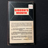 BOOK J.J. Marric 'Gideon's Month' (1965) Scotland Yard detective mystery Creasey