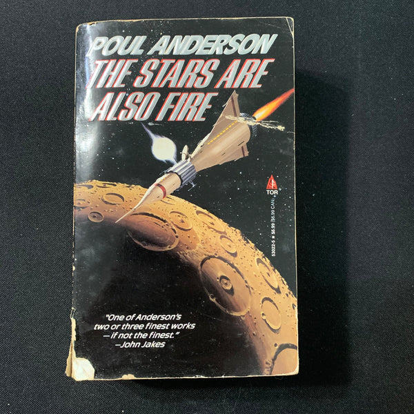 BOOK Poul Anderson 'The Stars Are Also Fire' (1995) PB science fiction