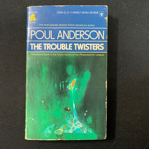 BOOK Poul Anderson 'The Trouble Twisters' (1976) PB science fiction