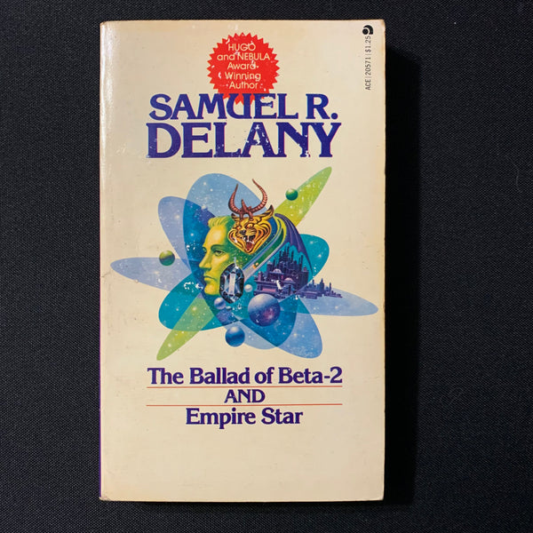 BOOK Samuel L. Delany 'Ballad of Beta-2 and Empire Star' (1965) Ace PB