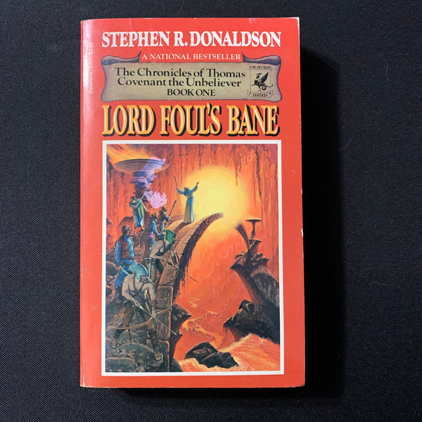 BOOK Stephen R. Donaldson 'Lord Foul's Bane' (1978) Thomas Covenant