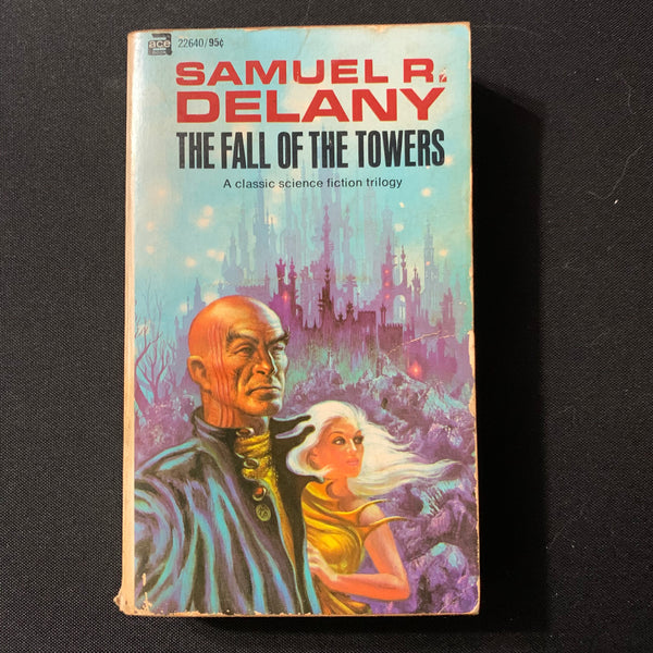 BOOK Samuel R. Delany 'The Fall of the Towers' (1966) PB science fiction