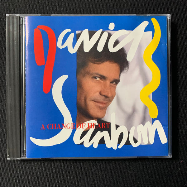 CD David Sanborn 'A Change of Heart' (1987) smooth jazz saxophone