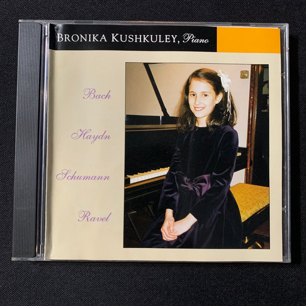 CD Bronika Kushkuley 'Piano' (1997) Bach, Haydn, Chopin, Ravel, Schumann