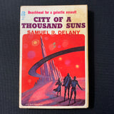 BOOK Samuel R. Delany 'City Of a Thousand Suns' () PB science fiction