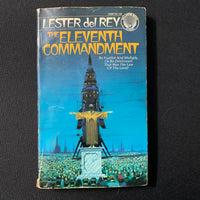 BOOK Lester del Rey 'The Eleventh Commandment' (1970) PB science fiction