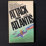 BOOK Lester del Rey 'Attack From Atlantis' (1969) PB science fiction