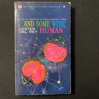 BOOK Lester del Rey 'And Some Were Human' (1961) PB science fiction anthology