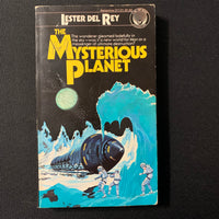 BOOK Lester del Rey 'Mysterious Planet' (1978) PB science fiction