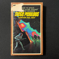 BOOK Lester del Rey 'Siege Perilous' (1966) PB science fiction classic