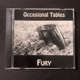 CD Occasional Tables 'Fury' (1995) Ann Arbor grunge alternative rock