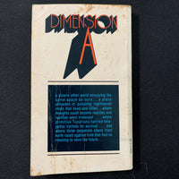 BOOK L.P. Davies 'Dimension A' (1972) PB science fiction