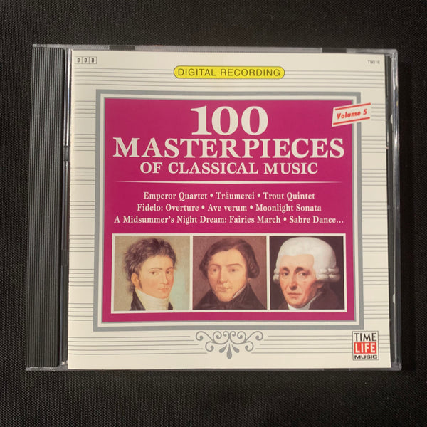 CD 100 Masterpieces of Classical Music Vol. 5 (1997) Grieg, Brahms, Beethoven, Albioni, Toselli
