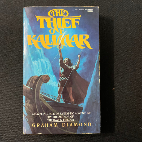 BOOK Graham Diamond 'Thief of Kalimar' (1979) PB fantasy