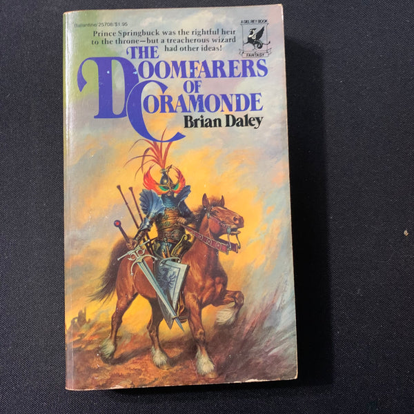 BOOK Brian Daley 'Doomfarers of Coramonde' (1977) PB fantasy