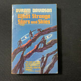 BOOK Avram Davidson 'What Strange Stars and Skies' (1965) PB science fiction anthology