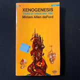 BOOK Miriam Allen deFord 'Xenogenesis: Tales Of Space and Time' (1969) PB sci-fi