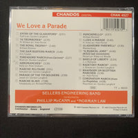 CD Sellers Engineering Band 'We Love a Parade' (1993) Phillip McCann, Norman Law marching brass band