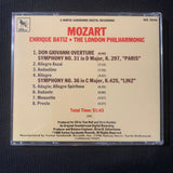 CD Mozart 'Don Giovanni,' Symphonies No. 31 36 (1988) Enrique Batiz, London Philharmonic